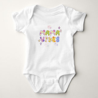 Mama vibes t-shirt  baby bodysuit