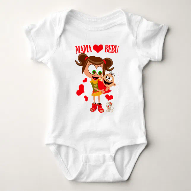 Mama Voli Bebu Bodici Beli Baby Bodysuit Zazzle