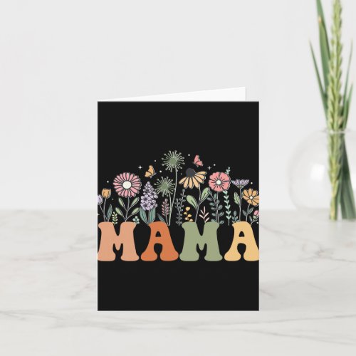 Mama Wildflower Floral Birthday Baby Shower New Ma