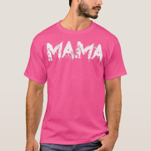 Mama Witch Spiderweb Horror Halloween Costume For T-Shirt