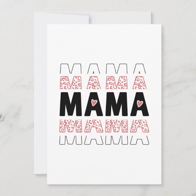 MAMA Word Design – Stylish Gift Idea (Front)