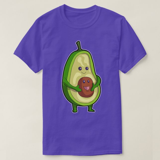 Mamacado Babycado Avocado Core T-Shirt (Design Front)