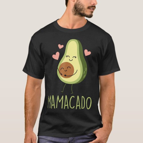 Mamacado Funny Avocado Mom Gifts for Pregnancy Ann T_Shirt