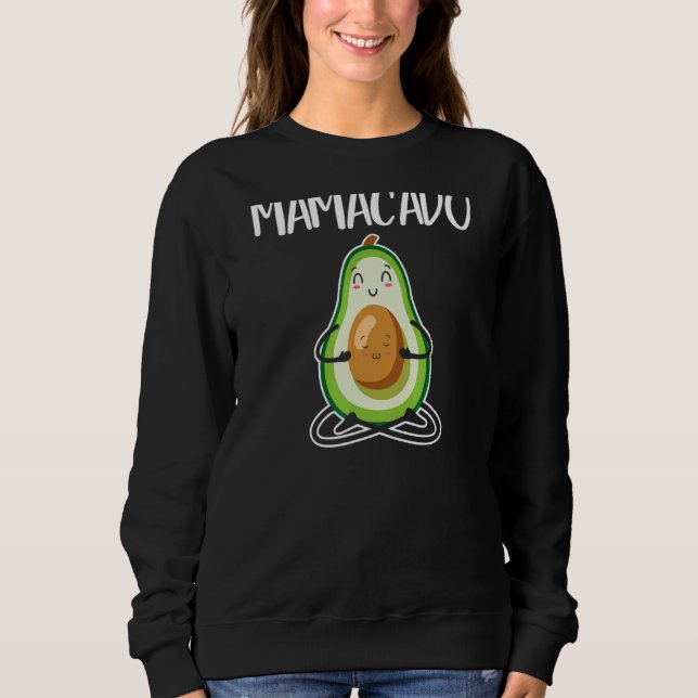 Mamacado Pregnancy Announcement Sweatshirt (Front)