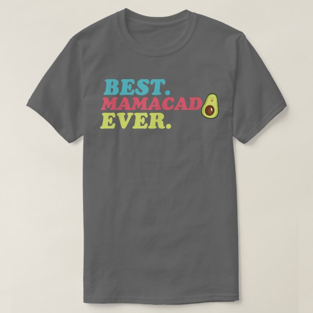 Mamacado, Womens Avocado For Girls, Cute Mom, Baby T-Shirt (Design Front)