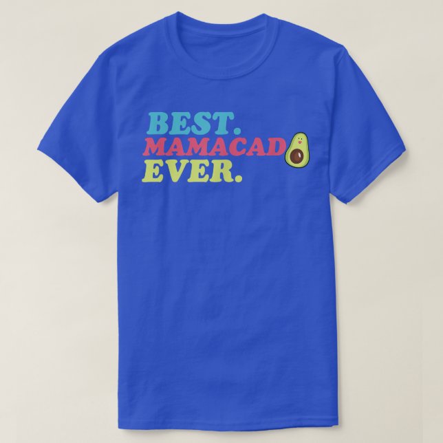 Mamacado, Womens Avocado For Girls, Cute Mom, Baby T-Shirt (Design Front)