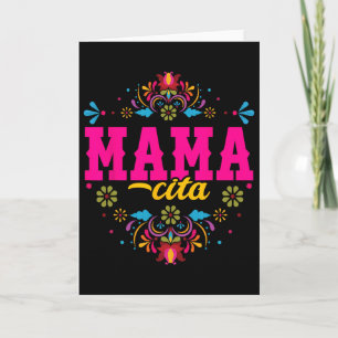 Mamacita First Fiesta Birthday For Women - Cactus Card