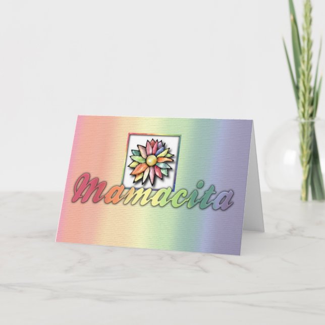 Mamacita Greeting Card (Front)
