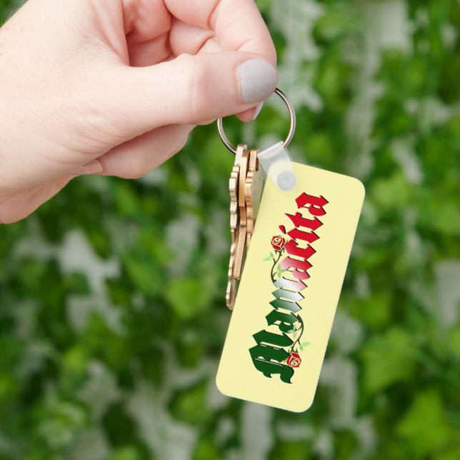 Mamacita Mexican Pride Chicano Keychain (Hand)