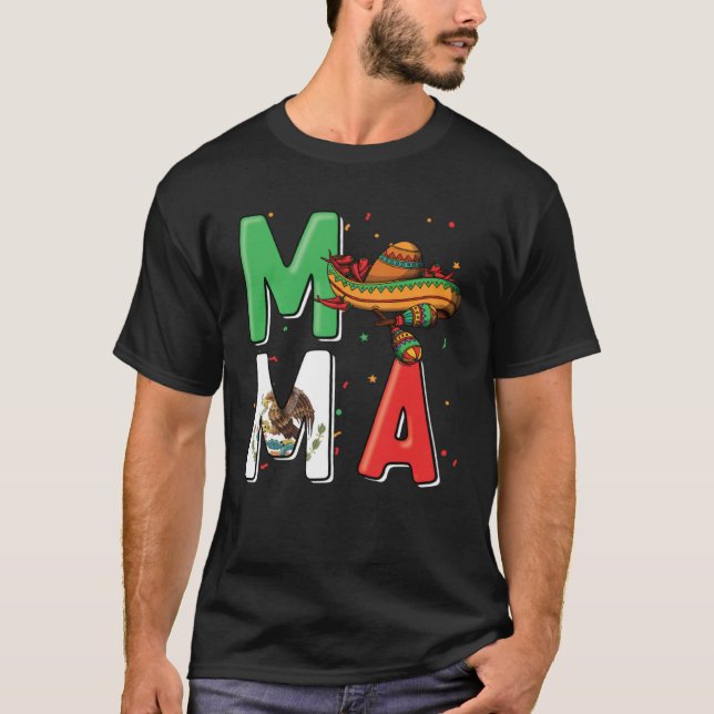 Mamacita Mexican Pride Mexicana Mama Mothers Day S T-Shirt (Front)