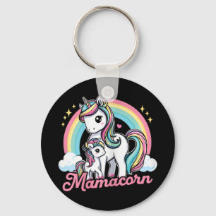Mamacorn - Funny Cute Unicorn Costume Mom Mother's Keychain