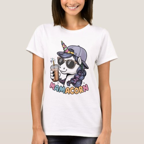 mamacorn unicorn t shirt