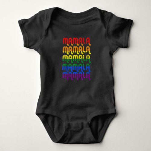 Mamala Kamala Harris Lgbtq Gay Pride Baby Bodysuit