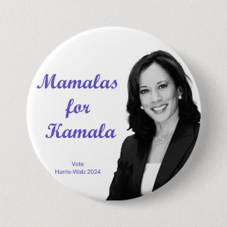 Mamalas for Kamala Button