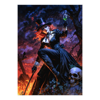 Maman Brigitte’s Fire Photo Print