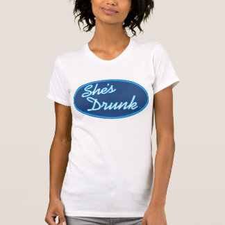 Mamapop.com - She's Drunk T-Shirt
