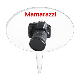 Mamarazzi Photographer Cake Topper