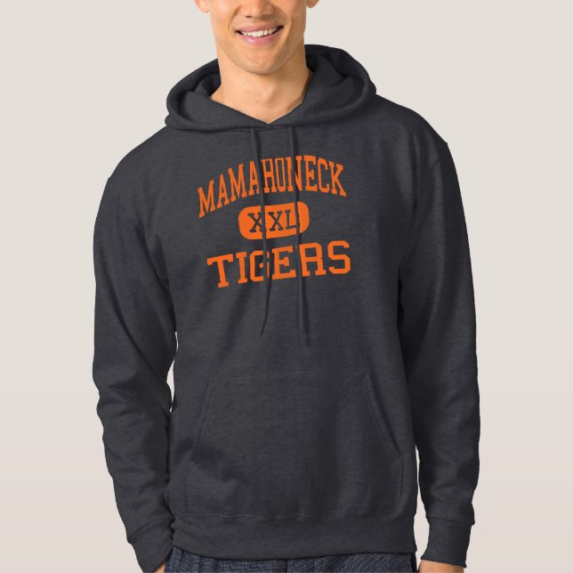 Mamaroneck - Tigers - High - Mamaroneck New York Hoodie (Front)