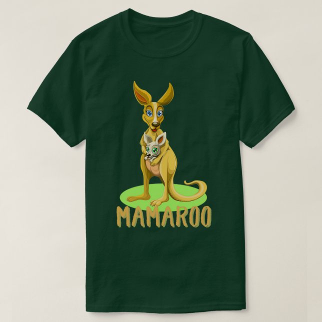 MAMAROO Kangaroo Mothers Day  T-Shirt (Design Front)