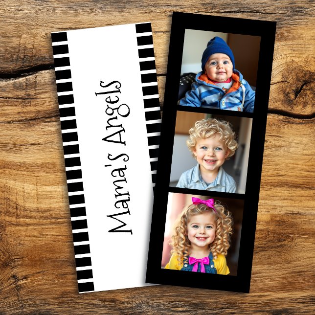 Mama's Angels | Personalized Photo Template Bookmarks (Creator Uploaded)