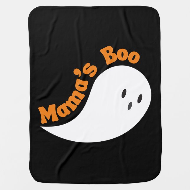 Mama's Boo Baby Blanket  (Front)