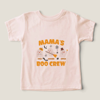 Mama's Boo Crew Kids' Halloween T-Shirt Toddler T-shirt