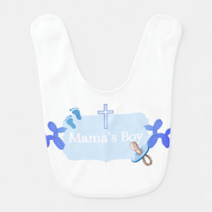 Mama's Boy Baby Bib