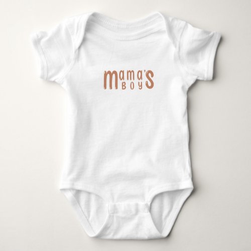 Mamas Boy Magic Digital Art Baby Shirt