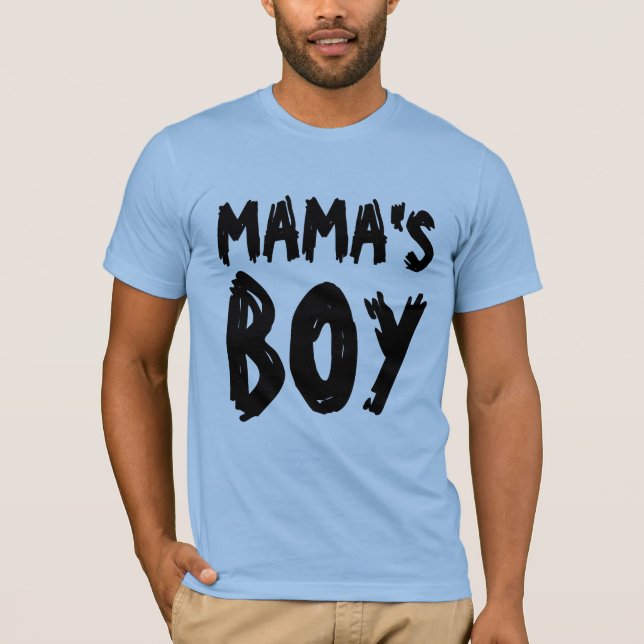 MAMA'S BOY men's SON T-shirts (Front)