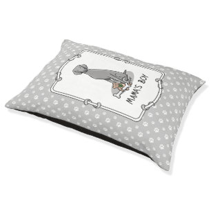 Mama's Boy Weimaraner (gray 1) toys dog mom Cute Pet Bed