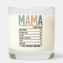 Mama's Daily Value Scented Candle