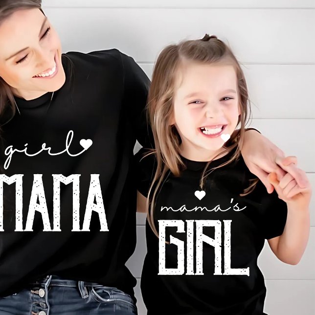 Mama's girl  Matching mom daughter T-Shirt (Creator Uploaded)