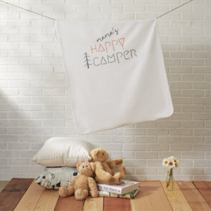 mama's happy camper. Baby Blanket