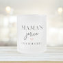 Mama's Juice Funny Quote | Best Mama Gift  Frosted Glass Coffee Mug