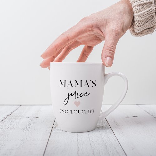 Mamas Juice Funny Quote  Best Mama Gift  Latte Mug