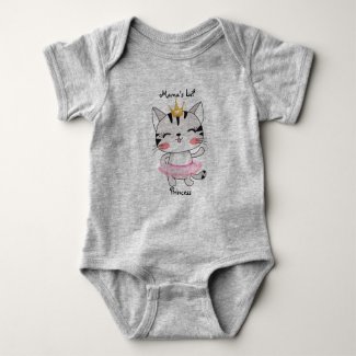 Mama's Lil Kitten Kawaii Princess Newborn Suit