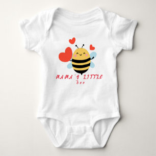 Mama's Little Bee Cute Morden Baby Bodysuit