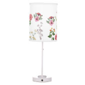 Mama's Little Flower Wild Flowers Baby Table Lamp (Back)