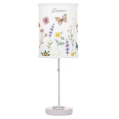 Mama's Little Flower Wild Flowers Baby Table Lamp (Front)