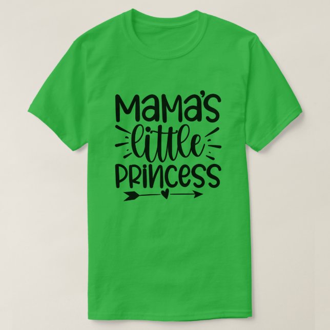 Mamas little princess01 T-Shirt (Design Front)