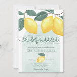 Mama&#39;s Main Squeeze Citrus Lemon Baby Shower Invitation at Zazzle