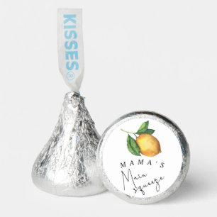 Mama's main squeeze Lemon baby shower Hershey®'s Kisses®