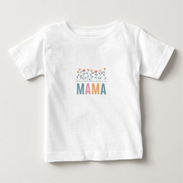 Mama's Mini: Adorable Baby T-shirt Collection for  (Front)