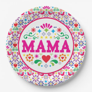 Mama's Mothers Day Paper Plates