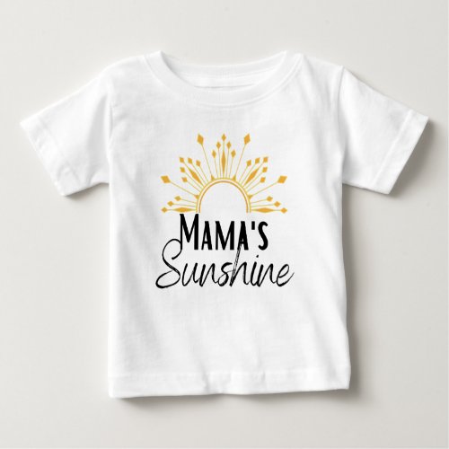 Mamas Sunshine baby t_shirt 