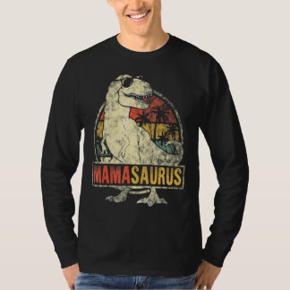 Mamasaurus Dinosaur Rex Mama Mommy Mother's Day T-Shirt