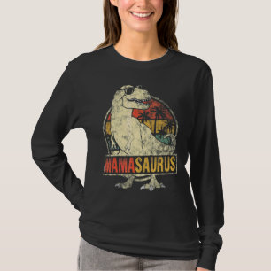 Mamasaurus Dinosaur Rex Mama Mommy Mother's Day T-Shirt