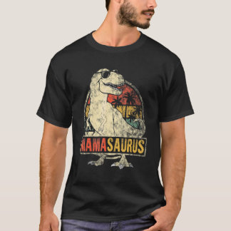 Mamasaurus Dinosaur Rex Mama Mommy Mother's Day T-Shirt