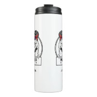 Don't Mess with Mamasaurus You'll Get Jurasskicked Floral Style Stainless  Steel Tumbler