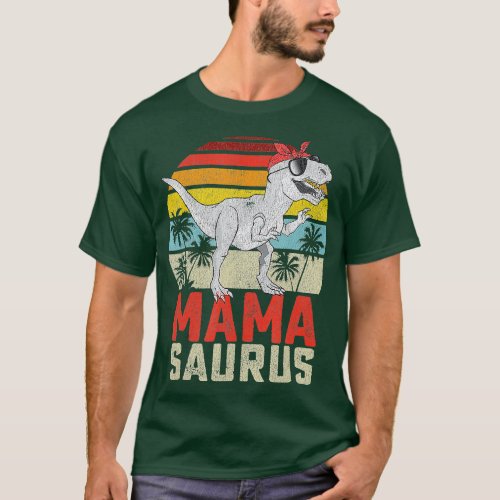 Mamasaurus  Rex Dinosaur Mama Saurus Family Matchi T_Shirt